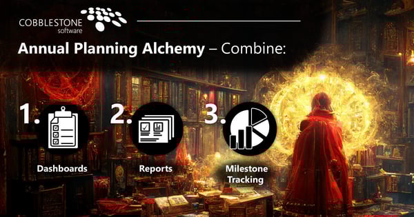 CobbleStone Software steps to annual planning success.