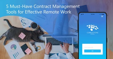 CobbleStone Software has the tools you need to manage contracts while working remotely.