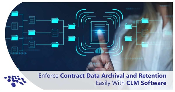 CobbleStone Software showcases how CLM Software can enforce contract data archival and retention easily.