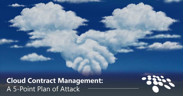 CobbleStone Software provides a five-point plan of attack for understanding and implementing cloud contract management.