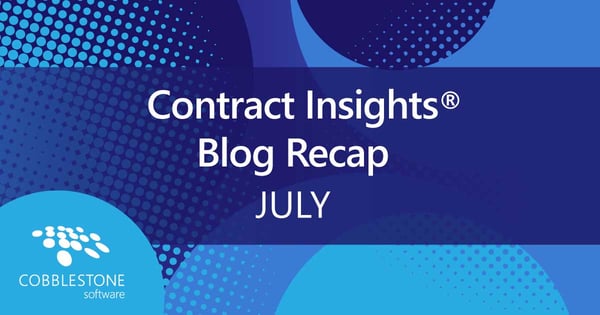 CobbleStone Software presents its blog recap for July 2022.