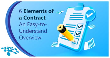 CobbleStone Software offers 6 elements of a contract in an easy to understand overview.