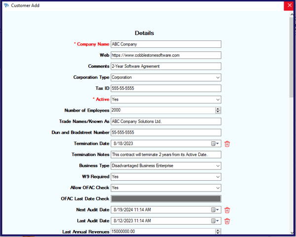CobbleStone Software's PC Helper App for MS Excel allows you to easily upload spreadsheets as contract details.