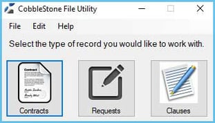 CobbleStone File Utility Select Record
