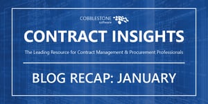 Blog recap January 2019