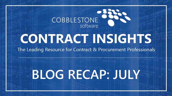 CobbleStone Software Blog Recap July 2019