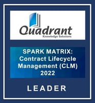 CobbleStone Software is named a technology leader in Quadrant Knowledge Solutions's SPARK matrix for CLM
