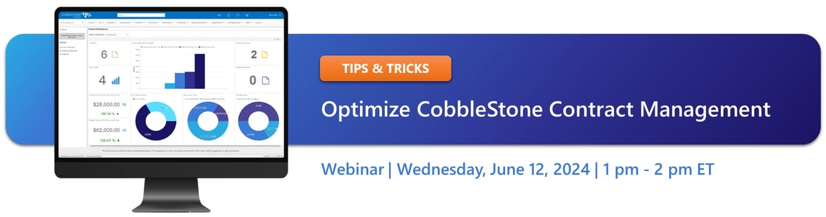 CobbleStone Tips & Tricks Webinar - June 2024