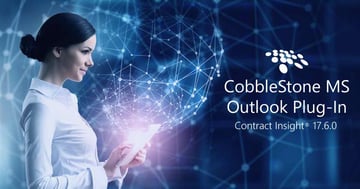 CobbleStone's MS Word Plug-in improves contract management.