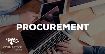 CobbleStone can help organizations improve procurement.