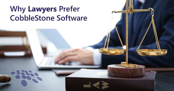 CobbleStone Software is preferred by lawyers for contract management software processes.