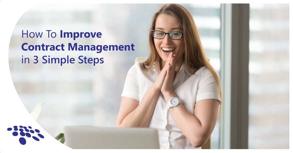 CobbleStone Software showcases how to improve contract management in three simple steps.