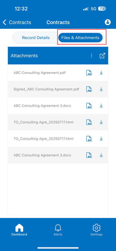 CobbleStone Mobile App Redesign Files & Attachments.