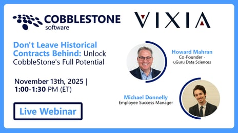 Don't Leave Historical Contracts Behind: Unlock Cobblestone's Full Potential Webinar