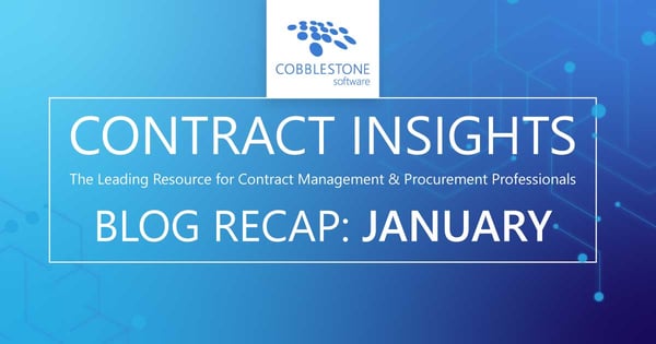 Read CobbleStone's January 2020 blog recap. 