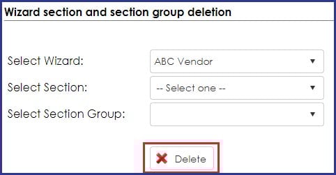 CobbleStone Software offers streamlined wizard deletion features for streamlined vendor management workflow.