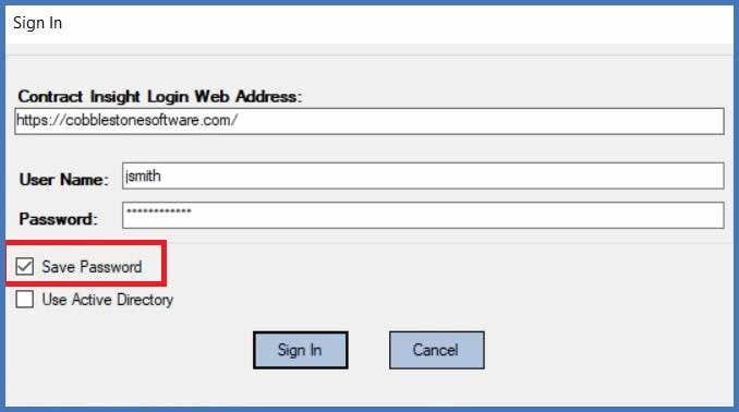 CobbleStone Software offers PC Helper App password configuration options.