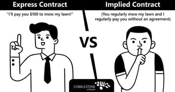 CobbleStone Software presents a blog on implied contracts.