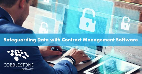 AI-based contract management software can safeguard sensitive data. 