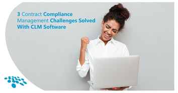 CobbleStone Software showcase three contract compliance management challenges solved with CLM software.