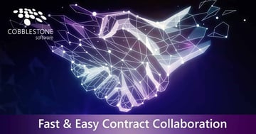 CobbleStone helps enhance contract collaboration.