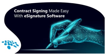 CobbleStone Software showcases how easy contract signing can be with eSignature software.