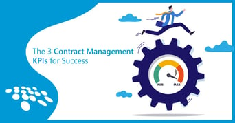 CobbleStone Software explains the 3 contract management KPIs for successful contract management.