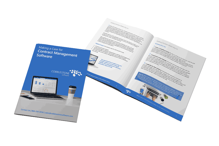 Download Your Free Guide to Make Your Case for Contract Management Software
