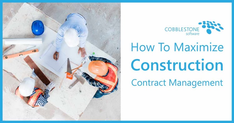 CobbleStone Software helps maximize construction contract management.