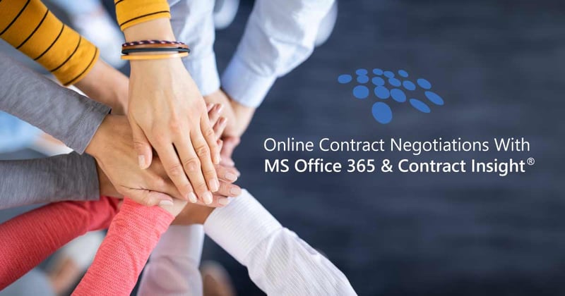 CobbleStone Software offers online contract negotiations with integrated MS Office 365.