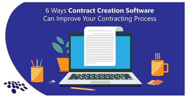 CobbleStone Software presents six ways contract creation software can improve your contracting process.