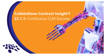 CobbleStone Contract Insight 22.1.1 has arrived with new features and enhancements.