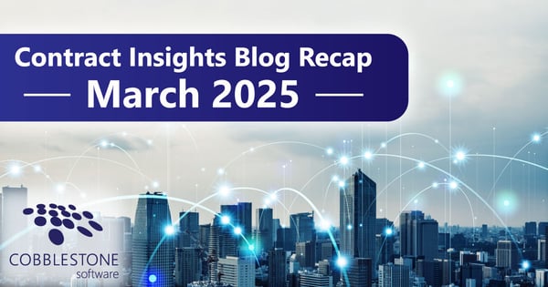 CobbleStone Software shares its blog recap for March 2025.