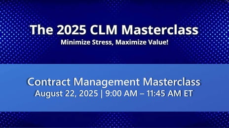 The 2025 CLM Masterclass - Aug 22