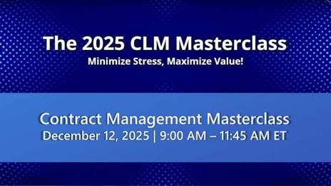The 2025 CLM Masterclass - Dec 12