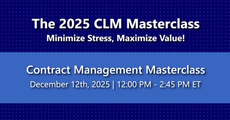 The 2025 CLM Masterclass - Dec 12