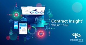 CobbleStone Software presents Contract Insight® 17.6.0.