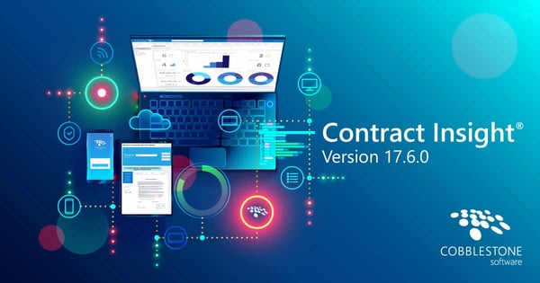 CobbleStone Software presents Contract Insight® 17.6.0.
