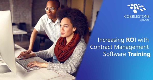Get the most ROI out of contract management software with training from your trusted provider.