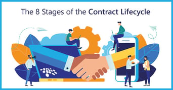 CobbleStone Software details the 8 stages of the contract lifecycle.