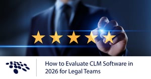 CobbleStone Software explains how to evaluate CLM software in 2026 for legal teams.