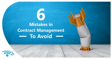 CobbleStone Software highlights 6 mistakes in contract management to avoid.