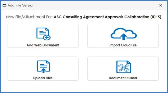 CobbleStone Software users can add a variety of files types to their templates.