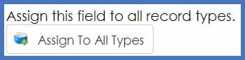 CobbleStone Software users can assign a mission-critical data field to all record types.