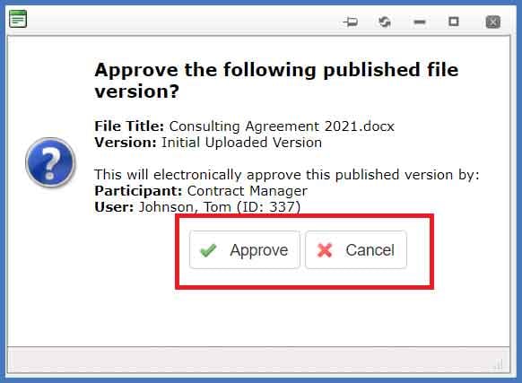 CobbleStone Software eApproval Gateway supports rapid approvals.