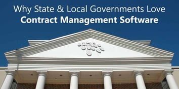 CobbleStone Software explains why state and local government love contract management software.