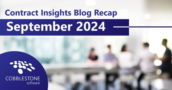 CobbleStone Software presents its blog recap for September 2024.