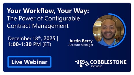 Your Workflow, Your Way: The Power of Configurable Contract Management