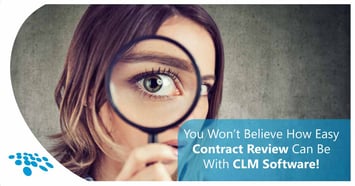 CobbleStone Software showcases how easy contract review can be with CLM software.