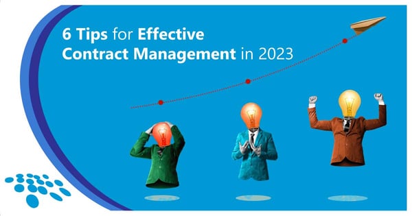 CobbleStone Software shares 6 tips for effective contract management in 2023.